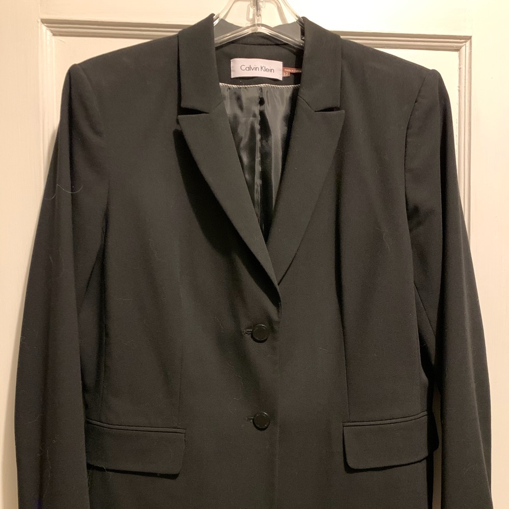 Calvin Klein suit jacket, size 12